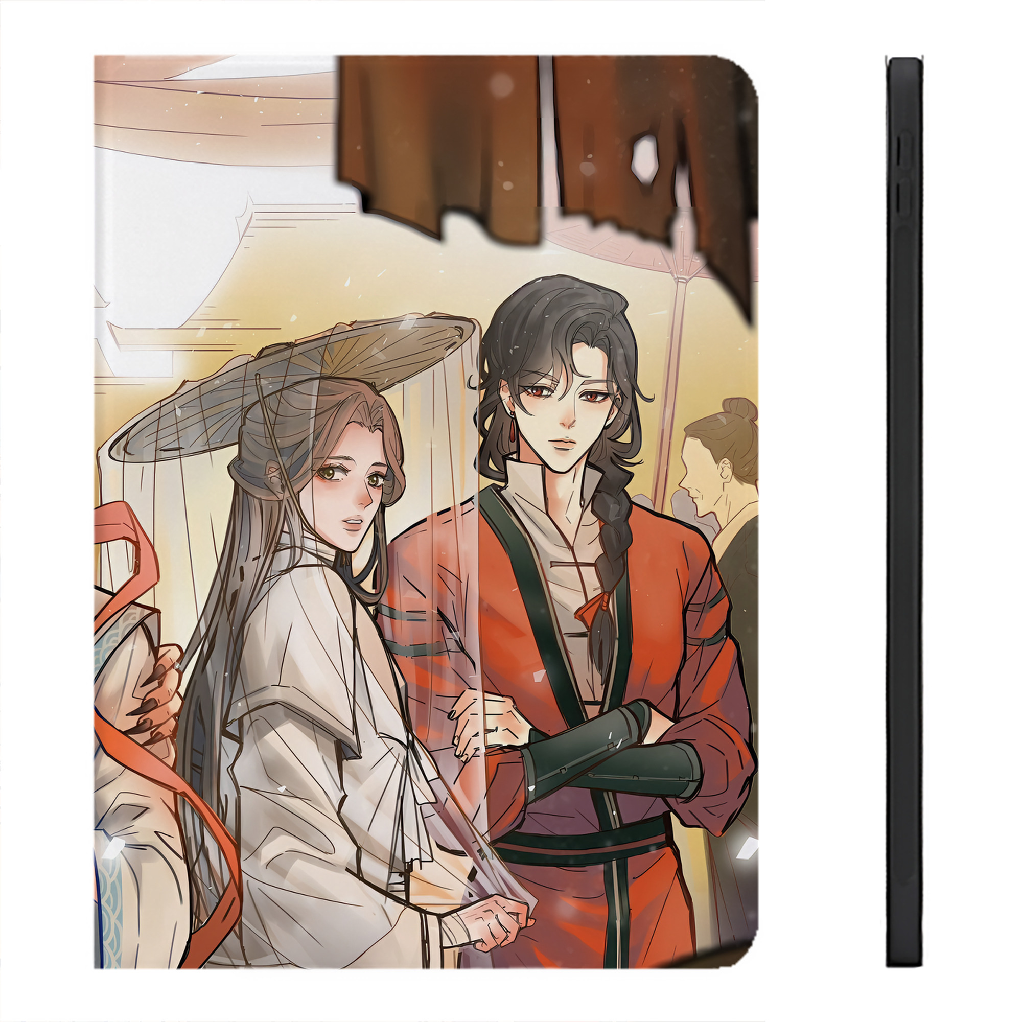 （画像用） Ne Zha 2 ナタ 魔童の大暴れ IPadケース ペンホルダー付き ブックスタイルデザイン